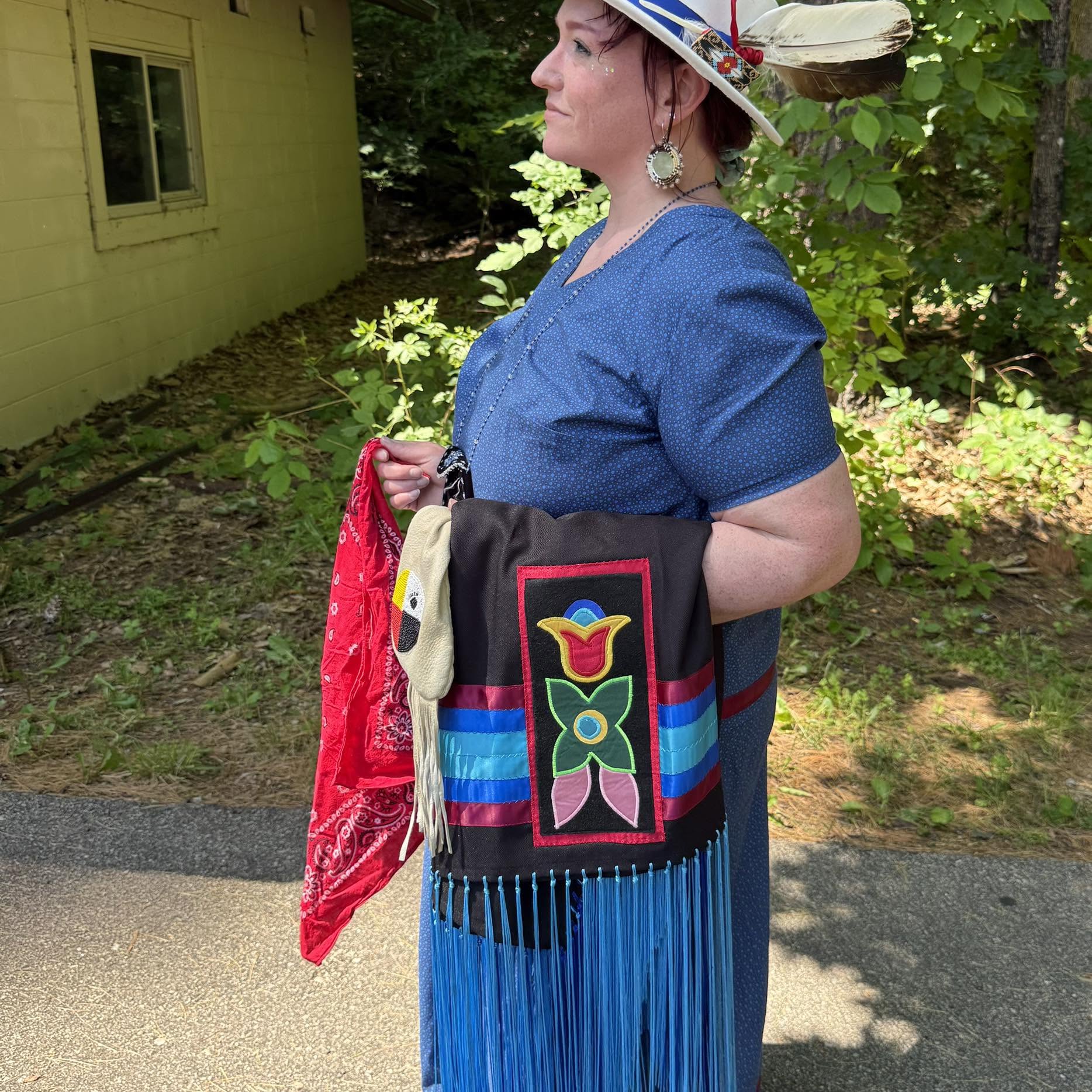 Founder portrait in traditional regalia